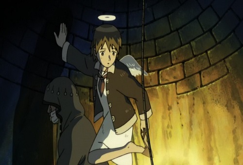 abe yoshitoshi haibane renmei kana (haibane renmei) wings