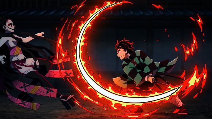 Kimetsu No Yaiba Demon Slayer Episode 13 - Tanjiro on fire 