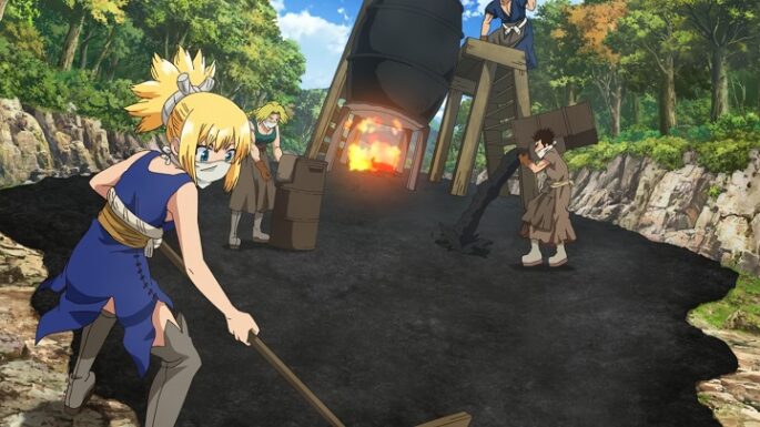 Dr. STONE S3 4/5 - [Eye of Science/Science Ship Perseus] - Star Crossed ...