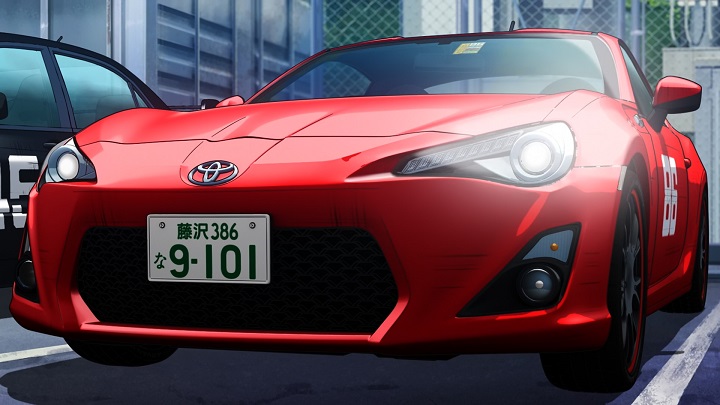 Toyota adopts manga style with Initial D-inspired GT86