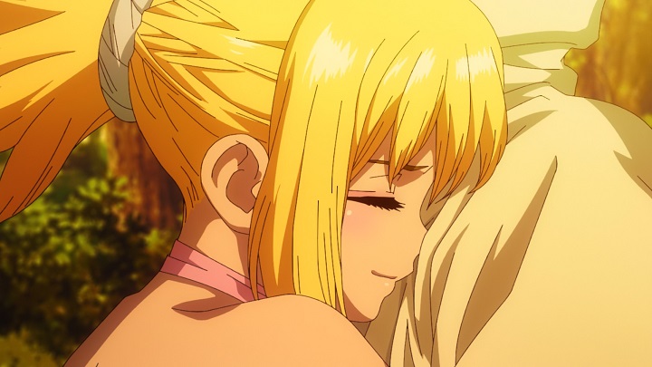 Senku and Kohaku Smooch  Dr. STONE NEW WORLD 